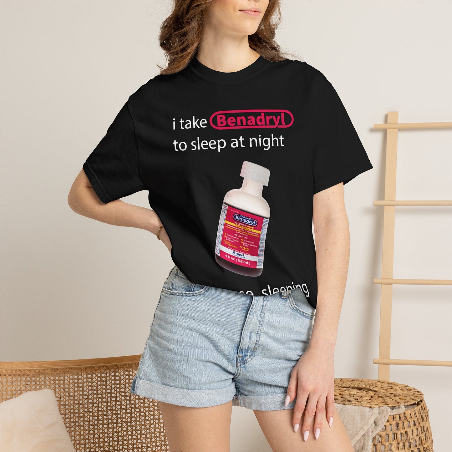 I take Benadryl to sleep at night
